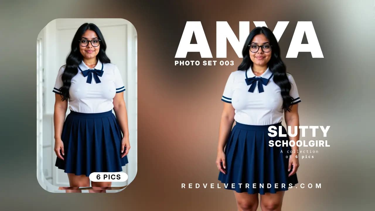 Anya: Slutty Schoolgirl