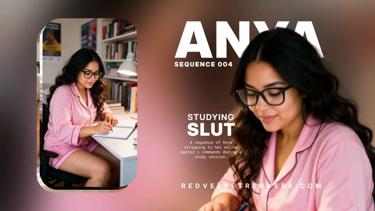 Anya: Studying Slut